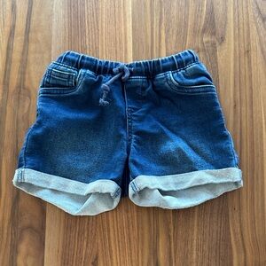 Cat & Jack Kids' Dark Blue Denim Shorts